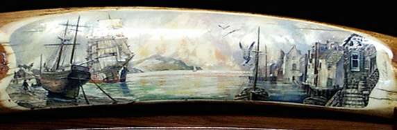 Harbor/beach: close-up